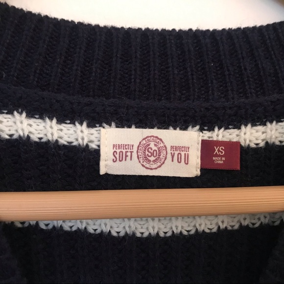 Striped Knit Sweater NWOT - Picture 3 of 5